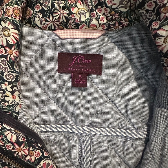 J. Crew x Liberty London Garden Downtown Field Quilted Jacket - Picture 5 of 5